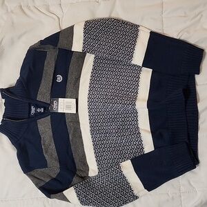 NWT Chaps Sweater Quarter Zip M 10\12